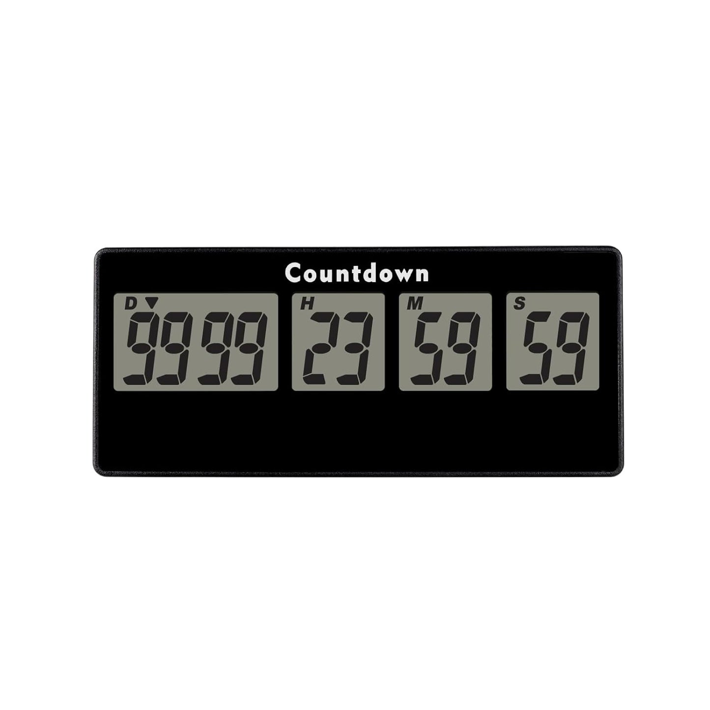 Runleader RL-HM202A Digital 9999 Days Events Timer, Countdown Tracking & Stopwatch Record,Display ON/Off for Anniversary Festival Retirement Graduation Vacation Meeting etc.