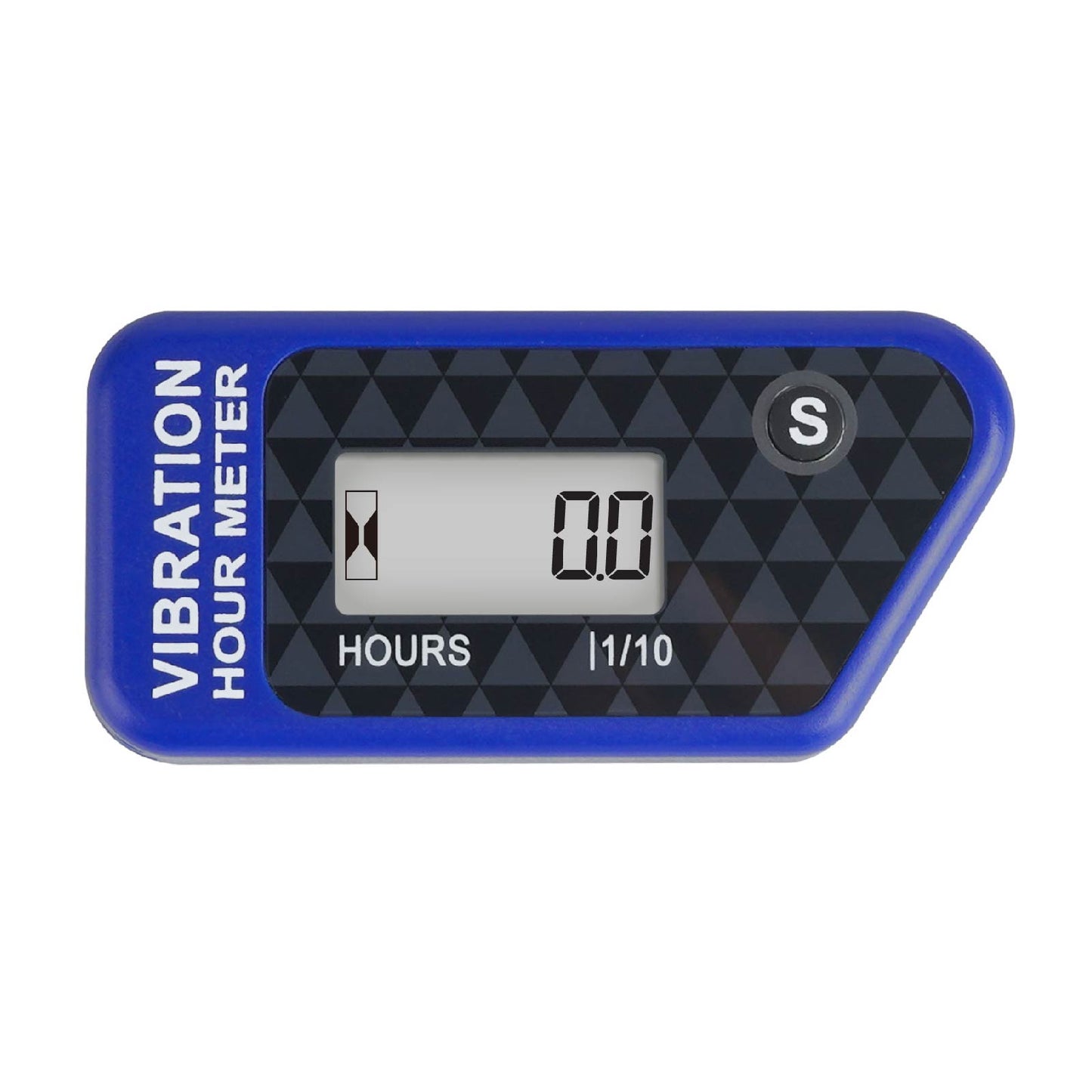 Runleader Digital Self Powered Wireless Hour Meter, Vibration Activated, Resettable Job Timer, User Lock Shutdown for Generator Marine ATV Lawn Mower