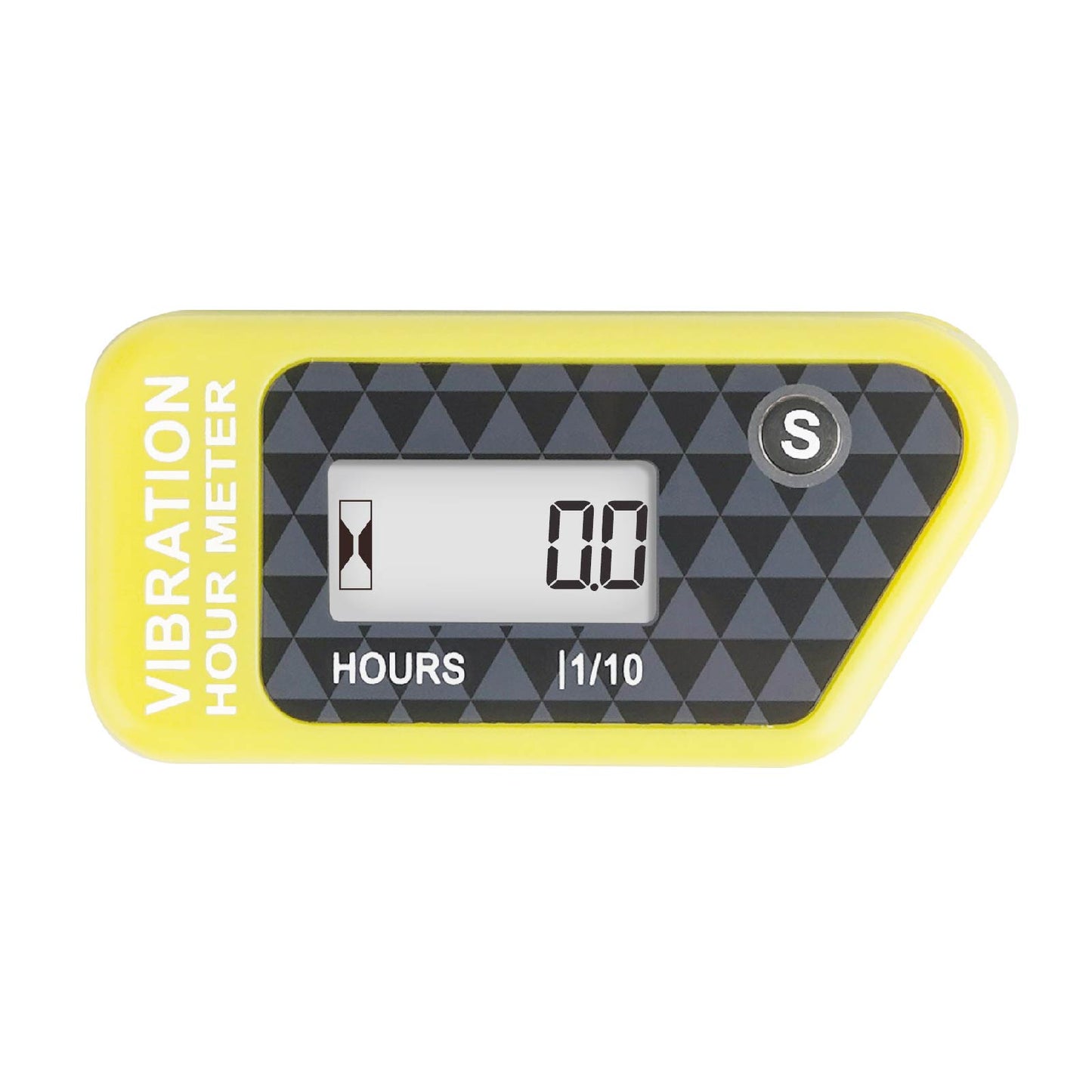 Runleader Digital Self Powered Wireless Hour Meter, Vibration Activated, Resettable Job Timer, User Lock Shutdown for Generator Marine ATV Lawn Mower