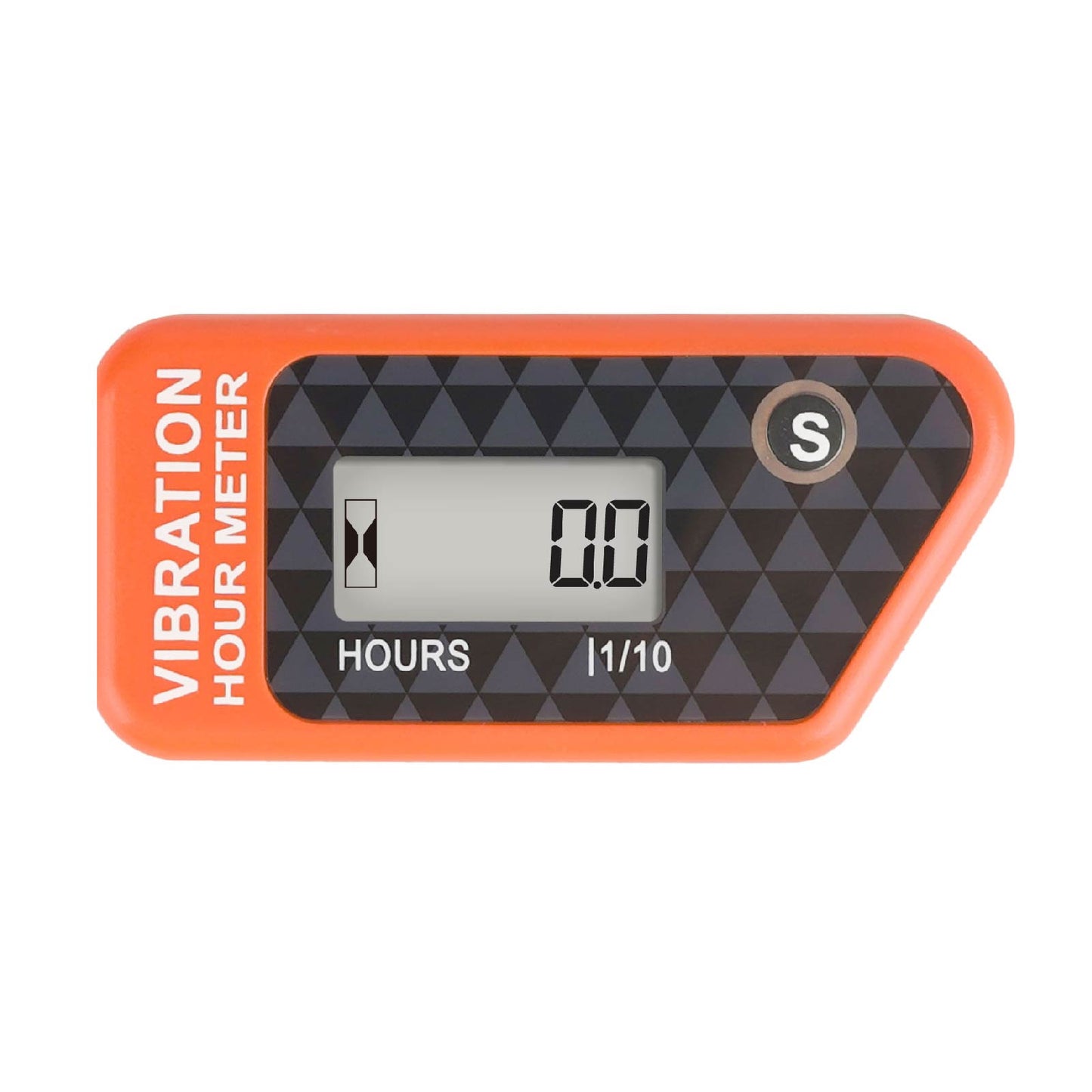 Runleader Digital Self Powered Wireless Hour Meter, Vibration Activated, Resettable Job Timer, User Lock Shutdown for Generator Marine ATV Lawn Mower