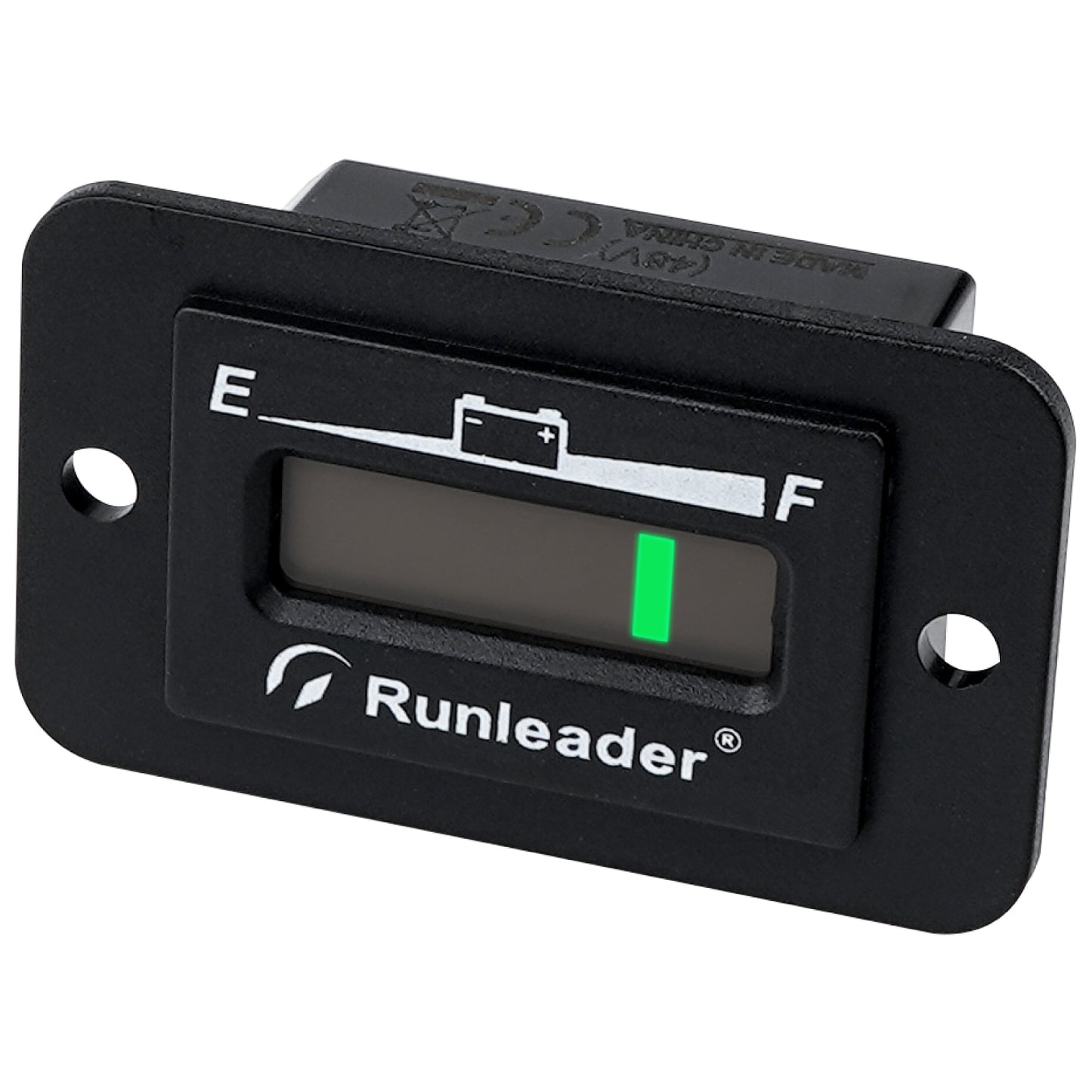 Runleader LED Battery Level Monitor, Volt. 12V/ 24V 36V 48V, Charge and Discharge Display- Only Suitable for Lead Acid Battery, Works on Golf Club Car
