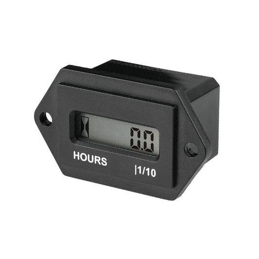 Runleader RL-HM008-1 Digital LCD Hour Counter,AC 86V to 230V or DC 4.5V to 90V, Programmable Total Hours Meter, Working Data Storage, Waterproof