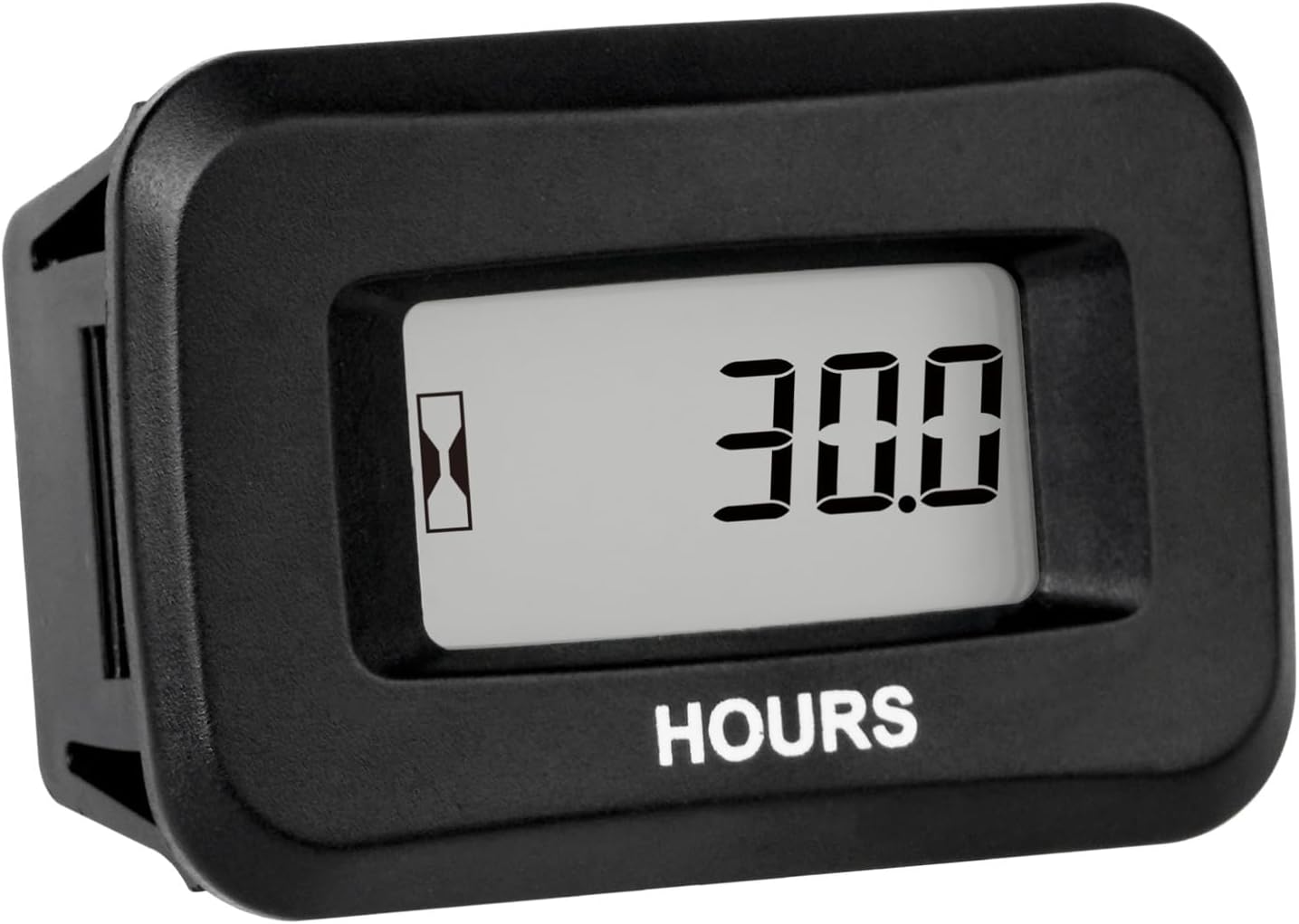 Runleader RL-HM057AD Digital Hours Counter,AC/DC 5V to 277V for Garden Tractor Generator Scooter Club Car Forklift Leaf Trimmer etc.