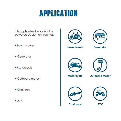 Runleader RL-HM011HA Digital Hour Meter Tachometer Gauge RPM Alert Backlights Display Battery Replaceable for 2/4 Stroke Small Gas Engine Used on Lawn Mower