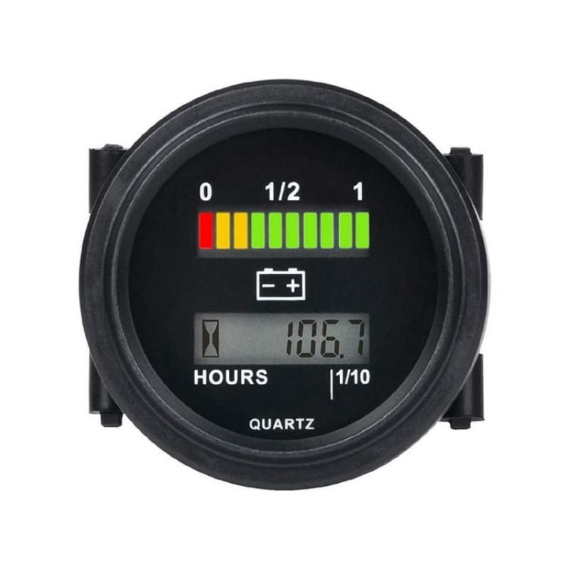 Battery Indicator & Hour Meter & Voltage Meter