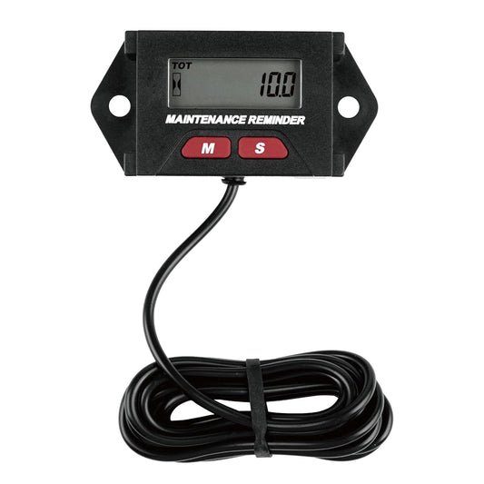 Runleader RL-HM059D DC12V 24V 36V 48V Mini Battery Indicator Volt Meter for Lead Acid LiFePO4 Lithium Battery Powered Golf Cart Forklift Lawn Mower Scrubber Machine Motorhome etc.