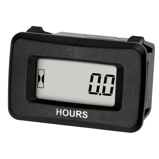 Runleader RL-HM057AD-2 AC/DC 5V to 277V Hour Meter,Waterproof Design for Riding/Zero Turn Lawn Mower Leaf Trimmer Brush Cutter Generator Motorhome etc.