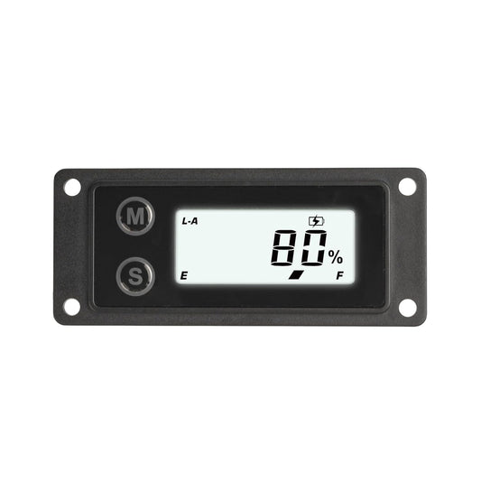 Runleader RL-BI609A Digital Battery Indicator, Volt. DC12V to 48V, Waterproof Design & Backlight Display.