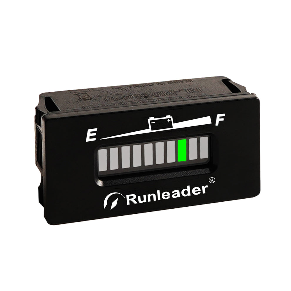 Runleader RL-BI028 12V/ 24V, 36V, 48V LED Battery Level Indicator, Bat