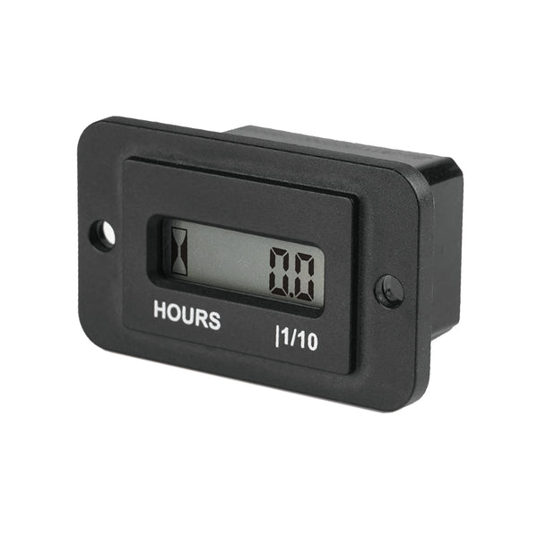 Runleader RL-HM010-1 Digital LCD Hour Counter, AC 86V to 230V or DC 4.