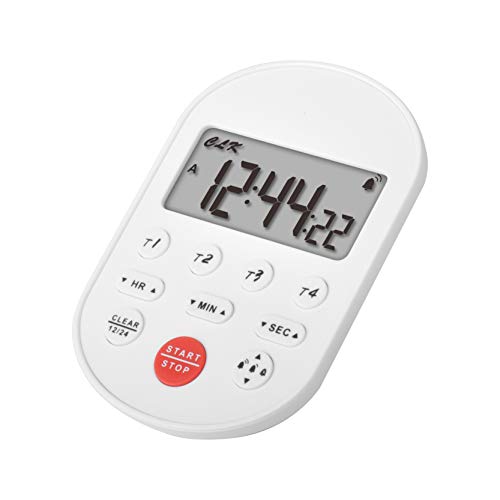 Runleader RL-HM207 Digital Table-Top Timer Kitchen Timer 4 Groups of C
