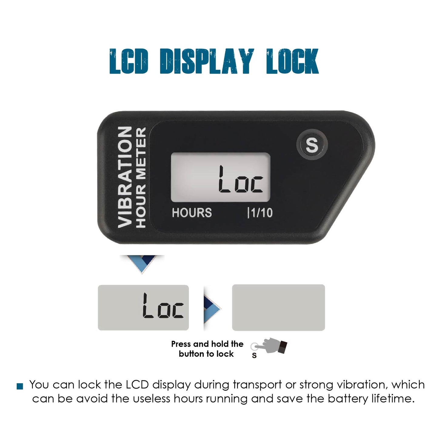 Contaore Di Funzionamento Digitale, Contagiri Per Tosaerba - Foto 5