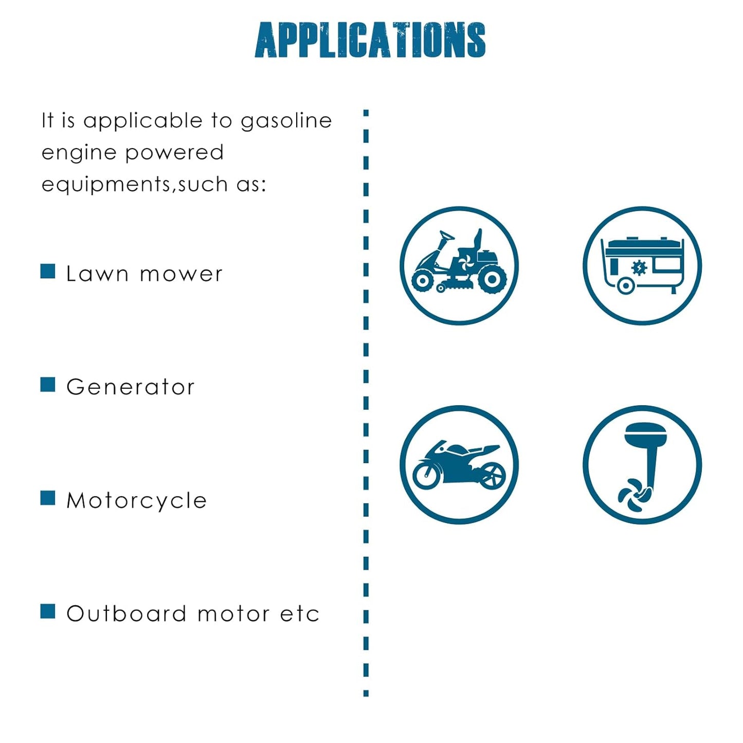 Runleader RL-HM026B Digital Hours Tachometer,Waterproof Design for Gasoline Powered Lawn Mower Generator Motorcycle Outboard Motor Chainsaw etc.
